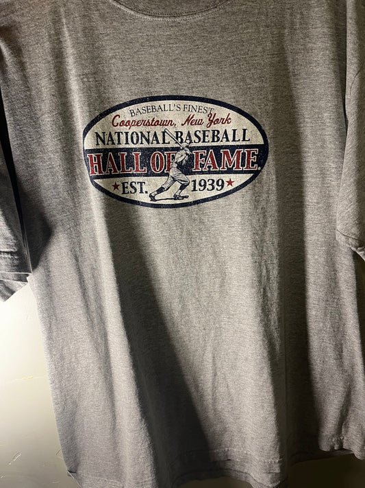 Vintage Worn Look Baseball Hall of Fame Tee